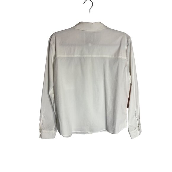 Kerri Rosenthal Mia Cotton Button Down Heart Sun Shirt-sz Medium - Picture 8 of 11